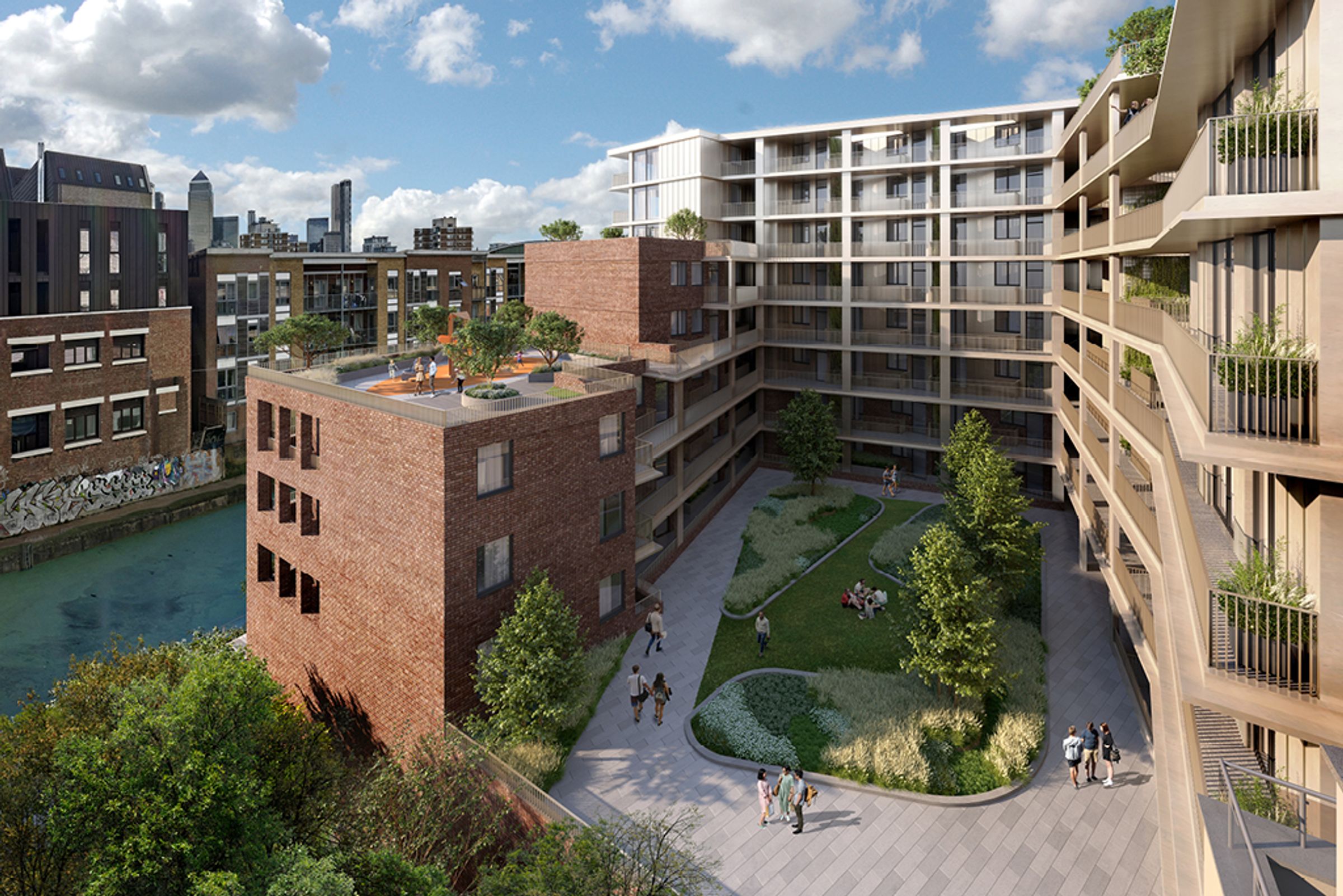 Yeo Exchange, E3 3ZL 3 bed apartment in Tower Hamlets Share to Buy