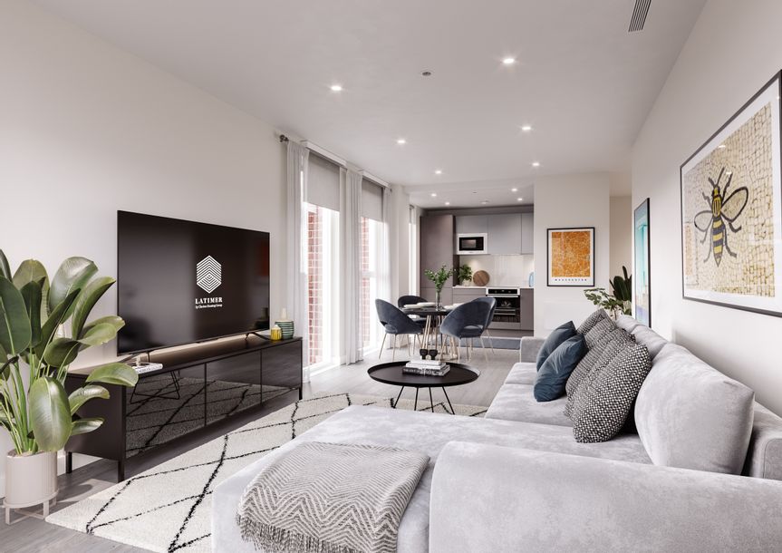 Islington Wharf, M4 6DN 2 bed apartment in Manchester Share to Buy