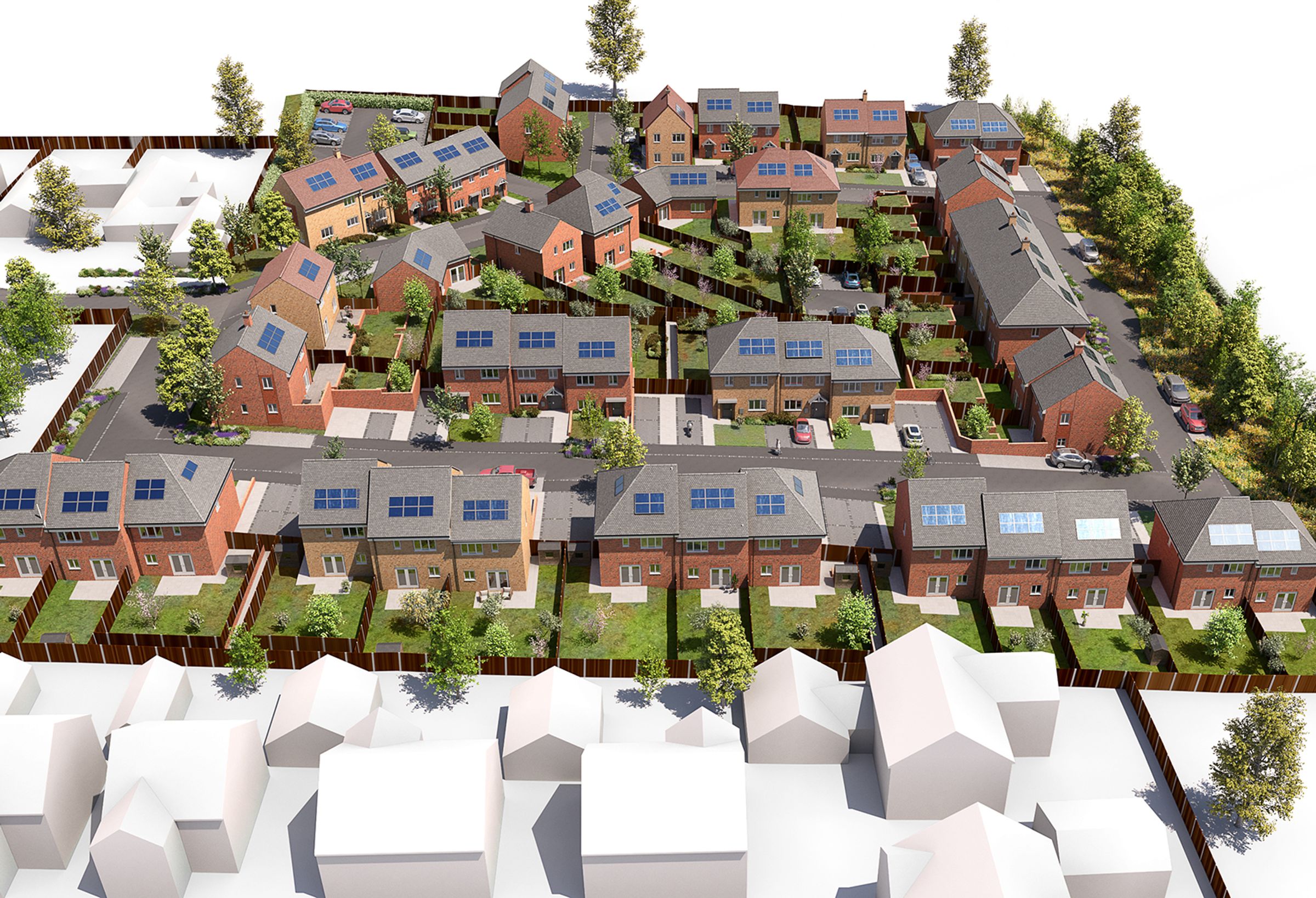 Orchard Close, MK45 4JF 3 bed house in Upper Gravenhurst