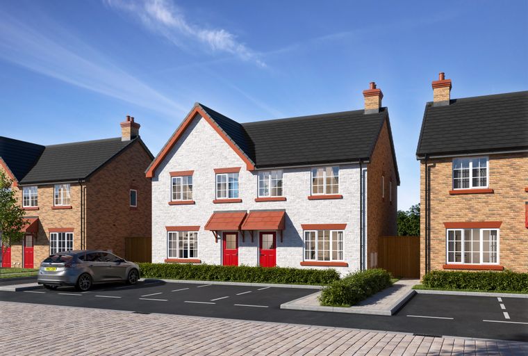 Shared Ownership, Park Gate Village, Knutsford Cheshire Garden City