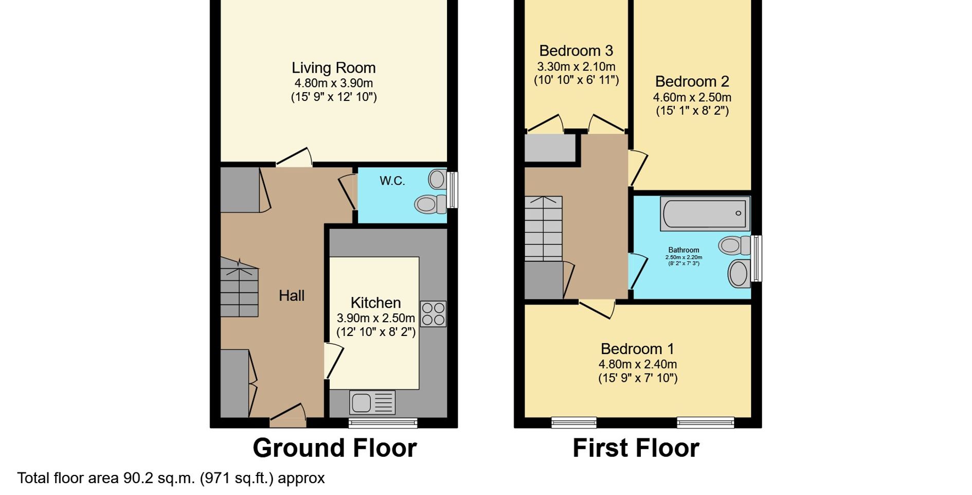 Bowlers Green, HoptononSea, NR31 9AH 2 bed house in Hopton on Sea