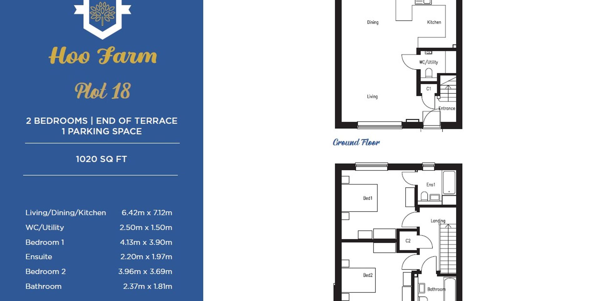 Hoo Farm, CT12 4JB 2 bed house in Ramsgate Kent Share to Buy