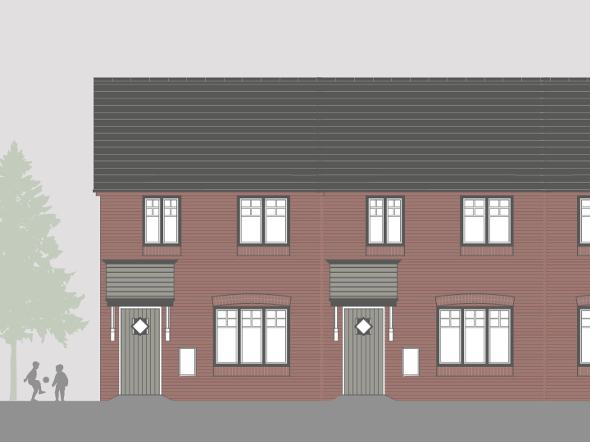 The Green, Dog Kennel Lane, Shirley, Solihull, B90 4GW, B90 4GN 2 bed house in Solihull, B90