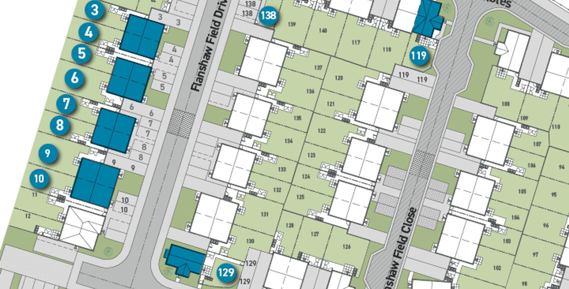 Harrap Meadows, Flanshaw Way, Wakefield, West Yorkshire WF2 9FT, WF2 9FT 3 bed house in