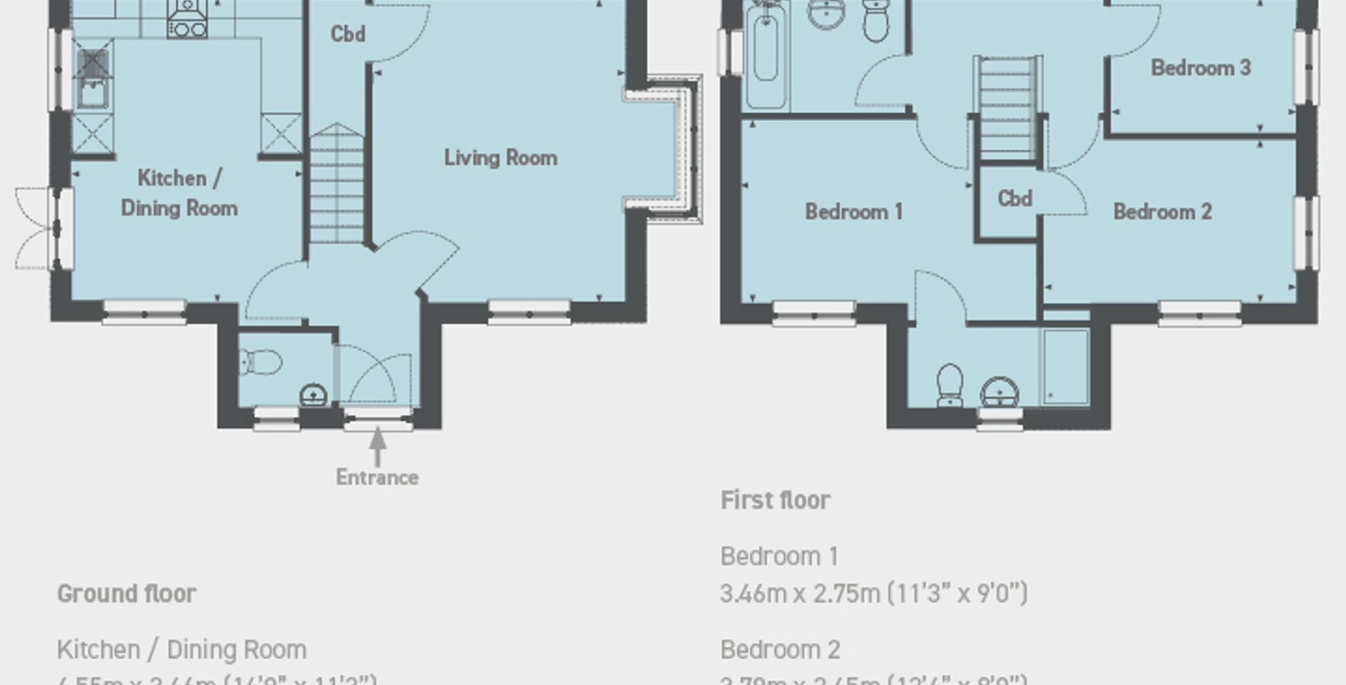 Harrap Meadows, Flanshaw Way, Wakefield, West Yorkshire WF2 9FT, WF2 9FU 3 bed house in