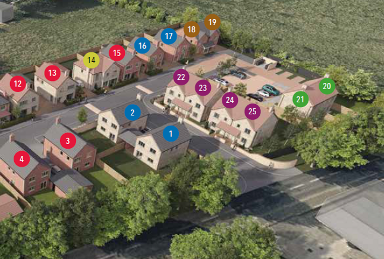 Shared Ownership, Kings Meadow, Leadenham Lincolnshire Home Reach