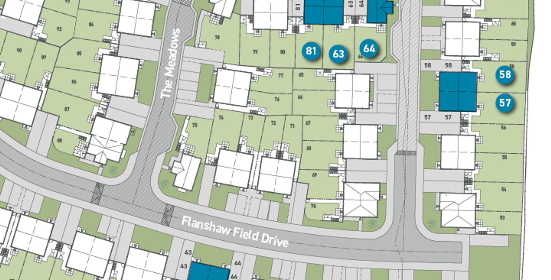 Harrap Meadows , Flanshaw Way, Wakefield, West Yorkshire WF2 9FT, WF2 9FT 3 bed house in