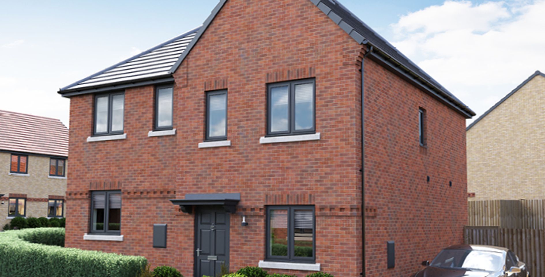 Harrap Meadows , Flanshaw Way, Wakefield, West Yorkshire WF2 9FT, WF2 9FT 2 bed house in