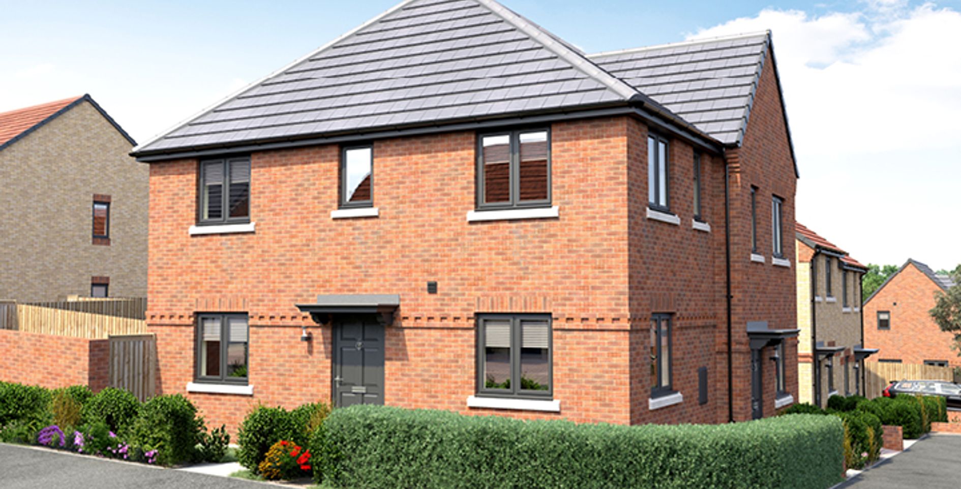 Harrap Meadows, Flanshaw Way, Wakefield, West Yorkshire WF2 9FT, WF2 9FT 2 bed house in