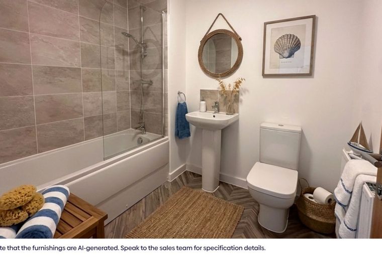 A bathroom with a bathtub, a sink, and a toilet.